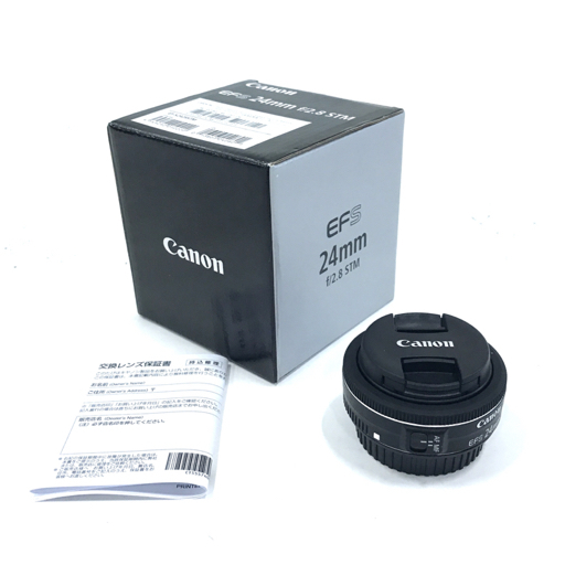 CANON EFS 24mm f2.8 STM カメラレンズ