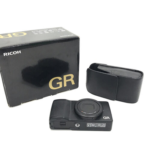 RICOH GR コンパクトデジタルカメラ ブラック リコー